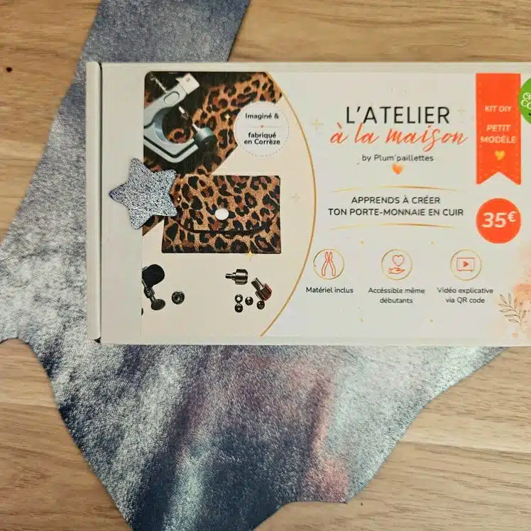 Kit DIY petit porte-monnaie en cuir - L'Atelier à la maison by Plum'paillettes – Image 16