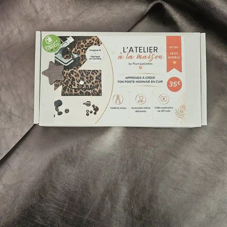 Kit DIY petit porte-monnaie en cuir - L'Atelier à la maison by Plum'paillettes – Image 13