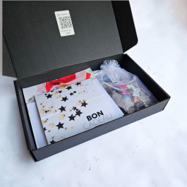 Coffret cadeau sac personnalisé